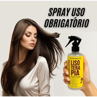 Spray Protetor Termico Uso Obrigatório 10 em 1 Capilar Finalizador Lisoterapia Liso Extremo Hidralize 500mL em Oferta na Shopee