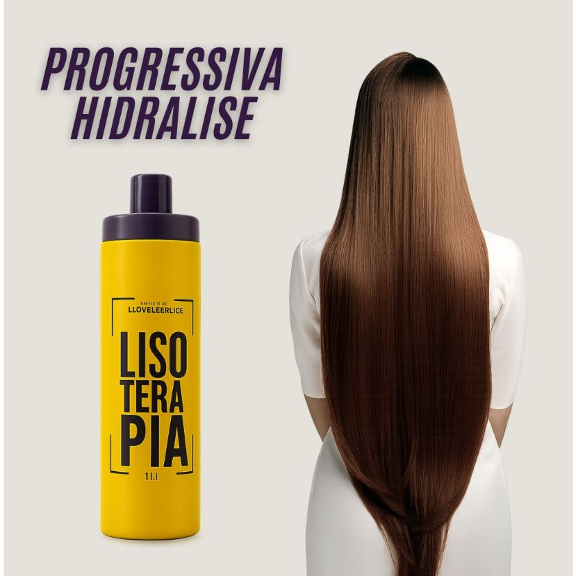Progressiva Orgânica Sem Formol Lisoterapia - Hidralise 1L - Liso Extremo