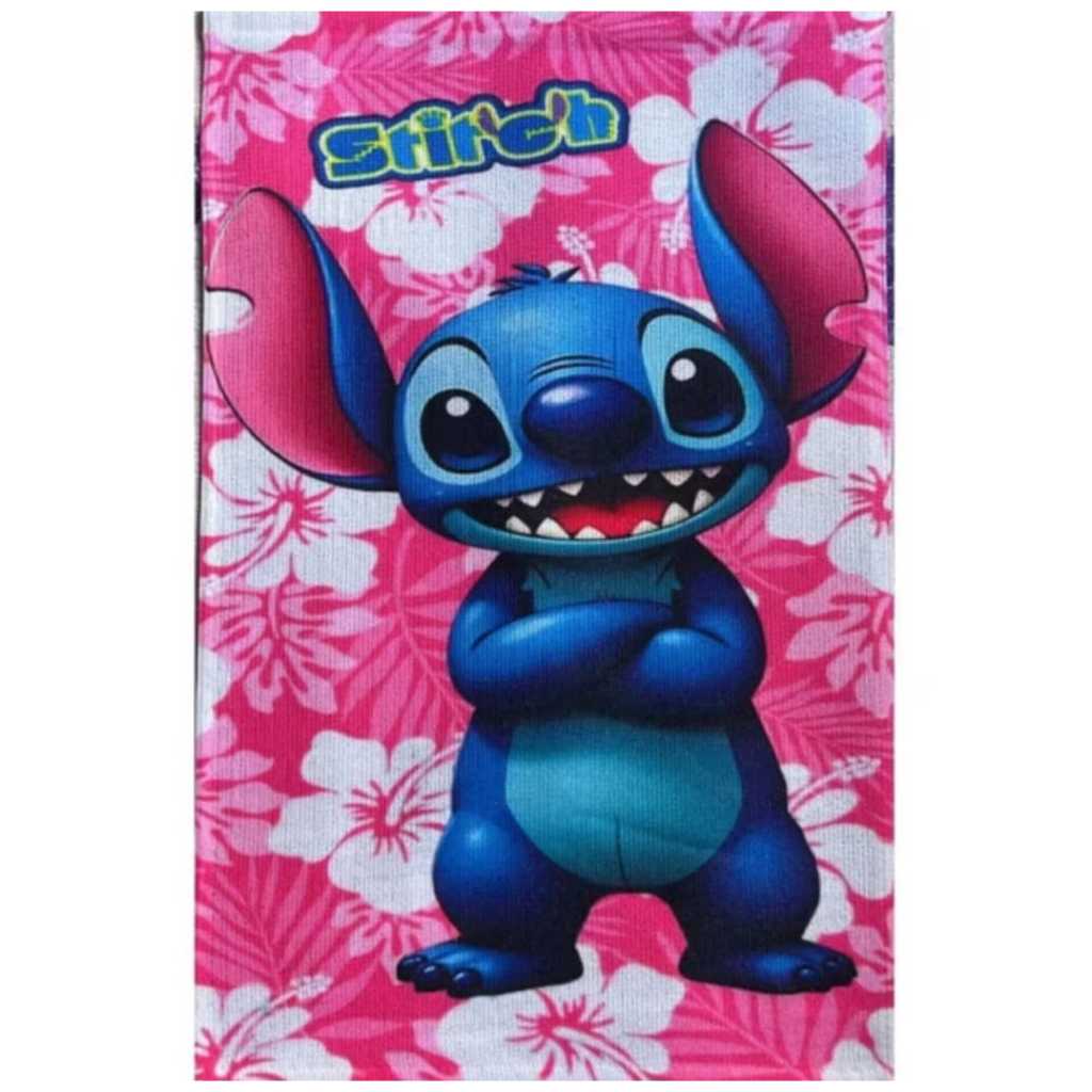 Toalhinha de Rosto Personalizada Stich Toalha Lembrancinha Presente Dia Das Crianças Menina