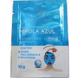 Máscara Hidroplástica PEROLA AZUL Phállebeauty em Oferta na Shopee