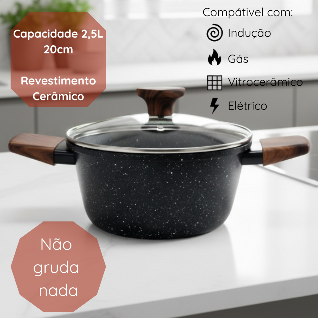 Panelas Antiaderente Azul: Onde Comprar | BuscaProdutos