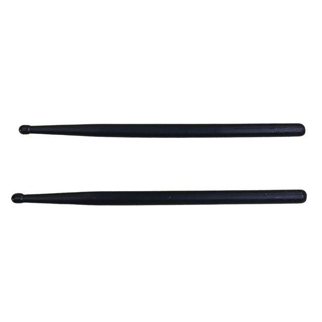 Par de Baqueta Bateria Infantil Preto Tamanho 27cm Full