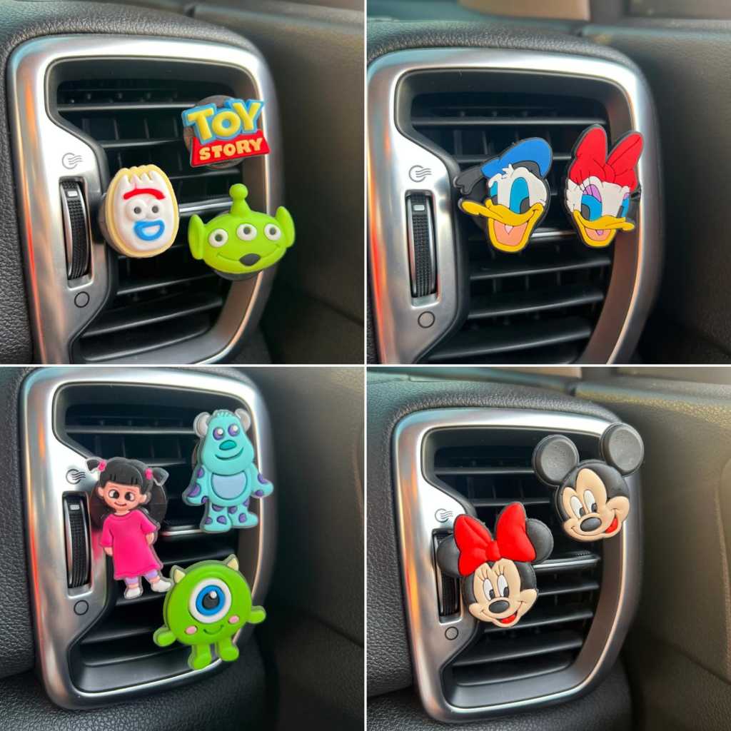 Cheirinho para Carro Vários Modelos (Aromatizador Mickey e Minnie) em Oferta na Shopee