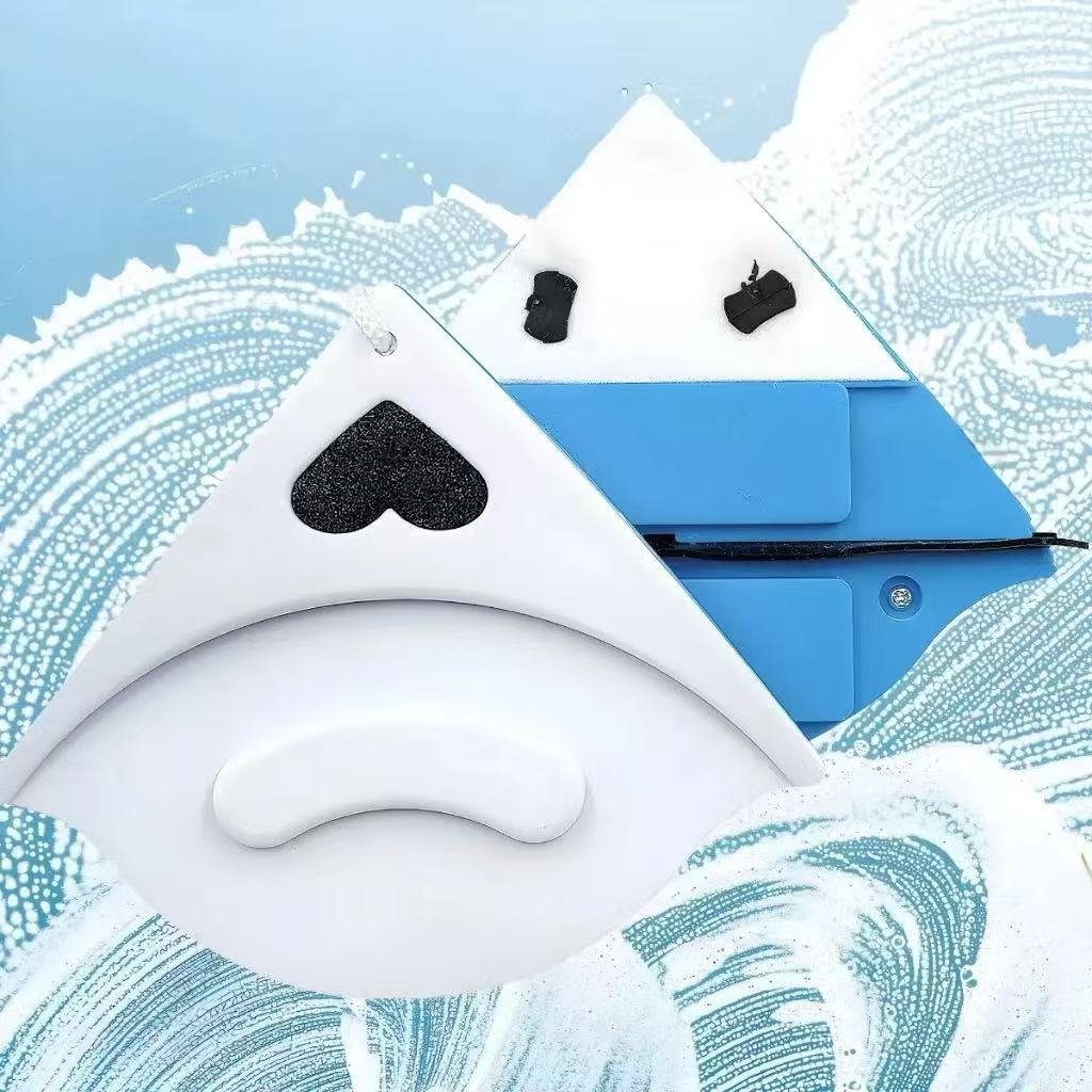 limpa Vidro Magnético - Dupla Face C Super Imã Mágico Aquários Janelas