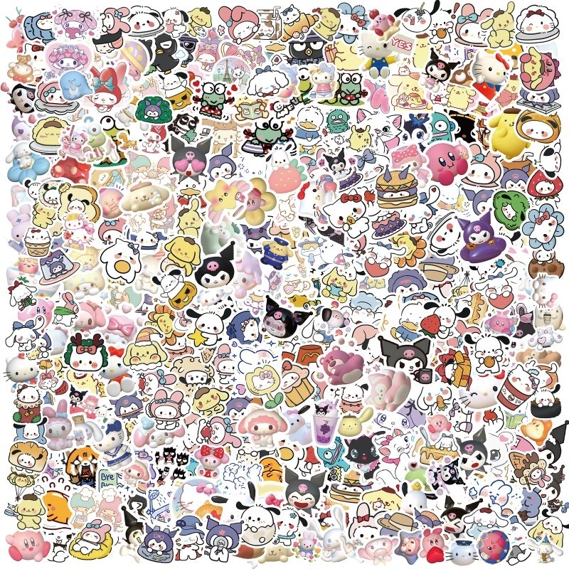 Adesivos Hello Kitty/decorativos/papelaria/Caderno/Agenda/scrapbook/figurinha/Scrapbook/papelaria fofa