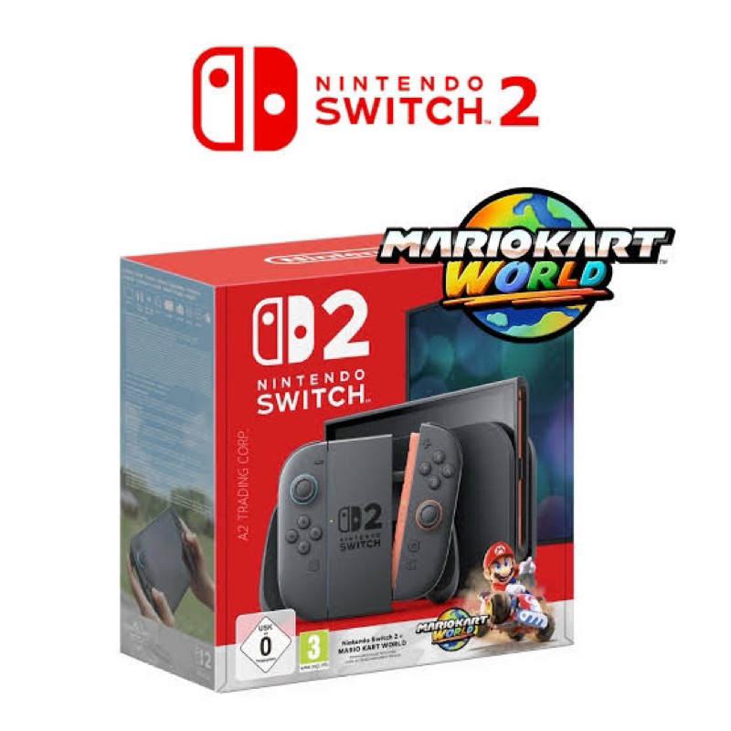 Nintendo Switch 2 + Mario Kart World ou Pokémon