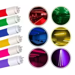 Lâmpada Led Tubular Colorida 18w T8 120cm BIVOLT