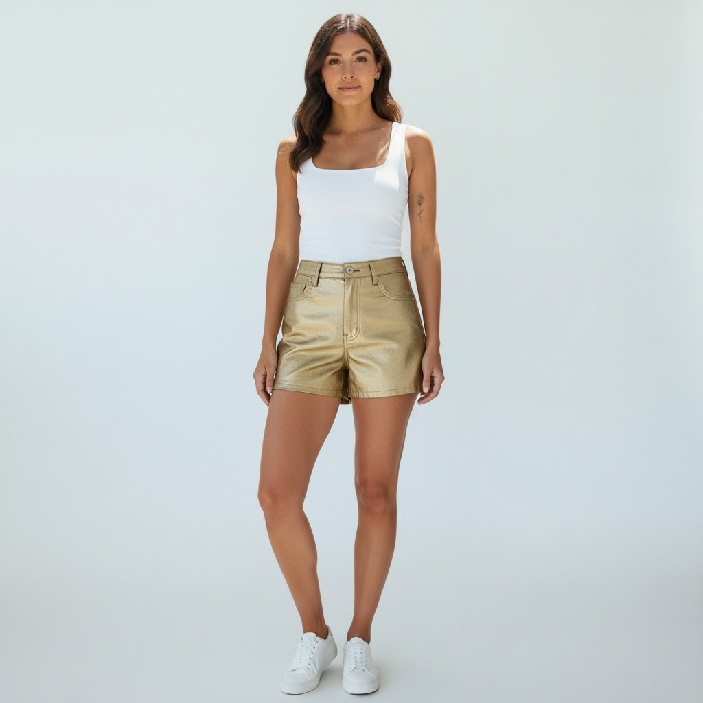 Blusas Feminina Baby Look Manga Curta Gola Quadrada Decote Quadrado Moda Casual Versátil Blogueira 2025