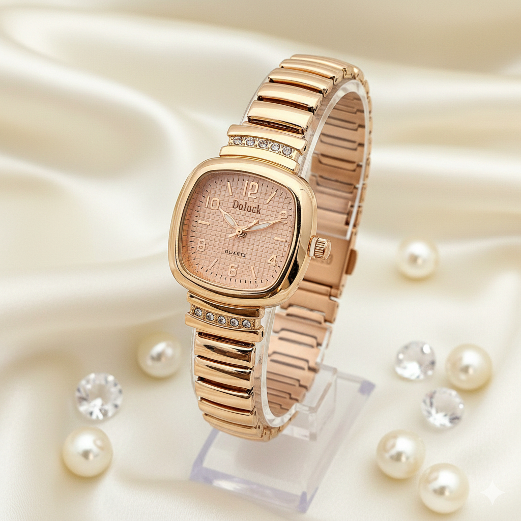 Relógio feminino MINI quartzo aço inoxidável pulseira MOLA [yi] em Oferta na Shopee