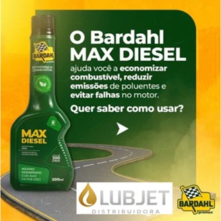 Bardahl Max Diesel 200ml – Limpeza e Eficiência para Motores Diesel em Oferta na Shopee