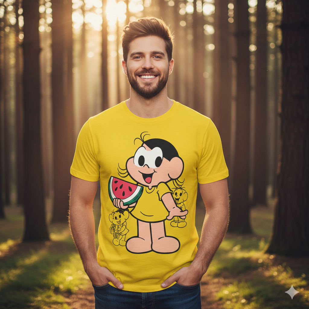 CAMISETAS INFANTIL ALGODAO CRIANCAS E ADULTO DE DESENHOS ANIMADO EM QUADRINHOS PROMOCAO