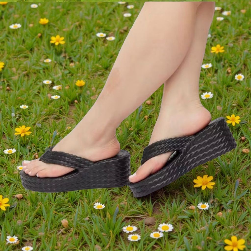 Tamanco Marrocos Moda Verão Feminino Plataforma Alta Antiderrapante E Confortável Offdd