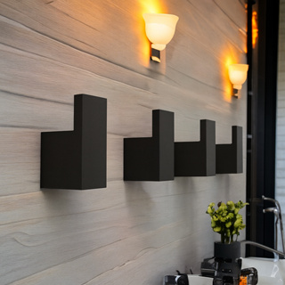 Kit 4 Gancho de Parede Retangular Suporte Ideal para Toalha, Panos, Bolsa Multiuso Com Dupla Face em Oferta na Shopee