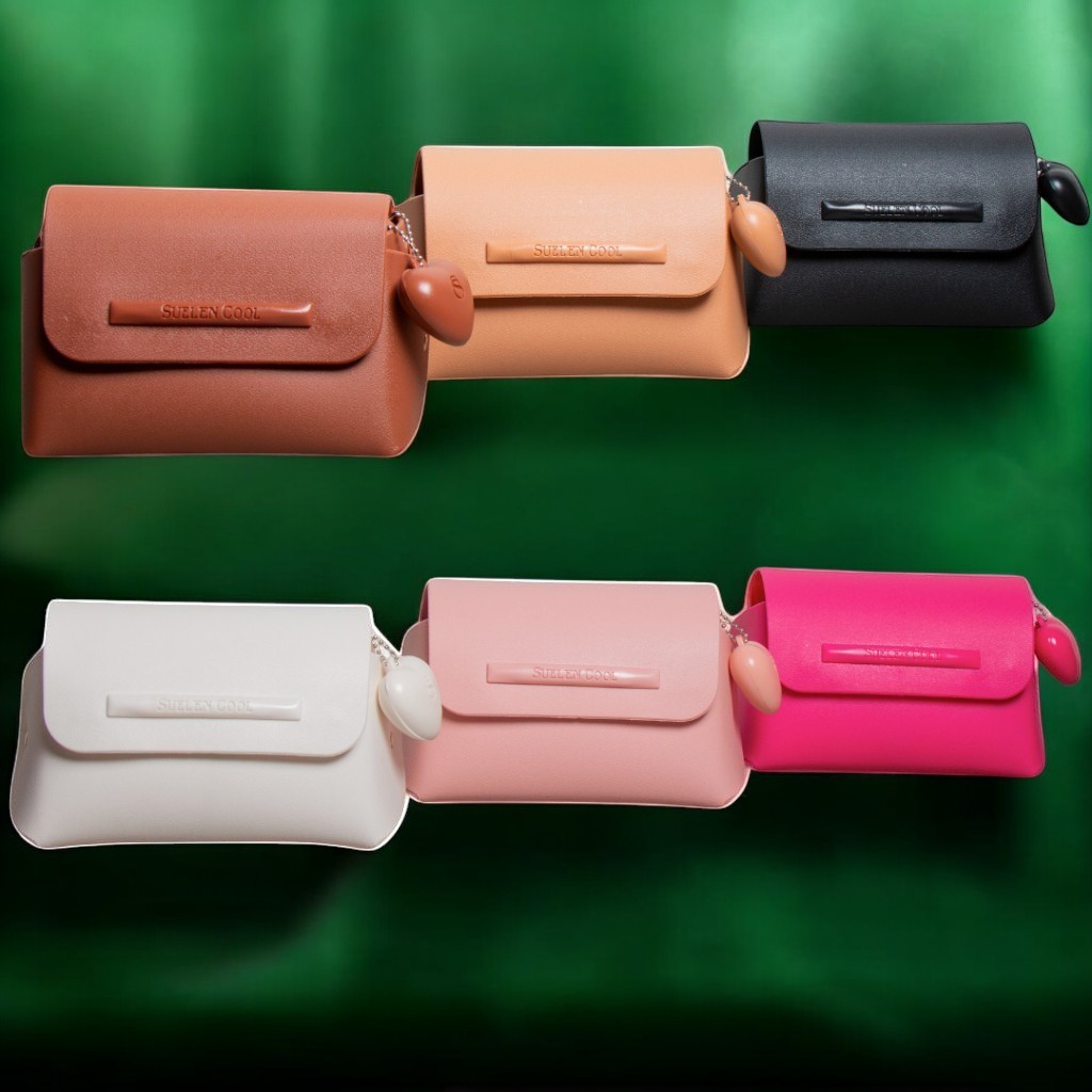 Bolsinha Suellen Pequena Feminina com Coração – Clutch, Necessaire, Bolsa Porta Maquiagem promoção