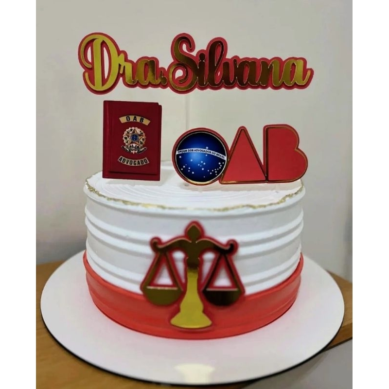 Topo de Bolo Advogada - Comprar com Melhor Preço em Padaria