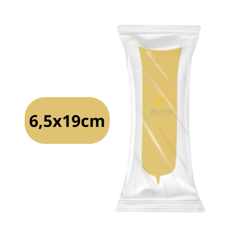 Embalagem Higiênica Geladinho 6,5x19cm Sacolé Dindin Chup-Chup Transparente Escolha a Qtde em Oferta na Shopee