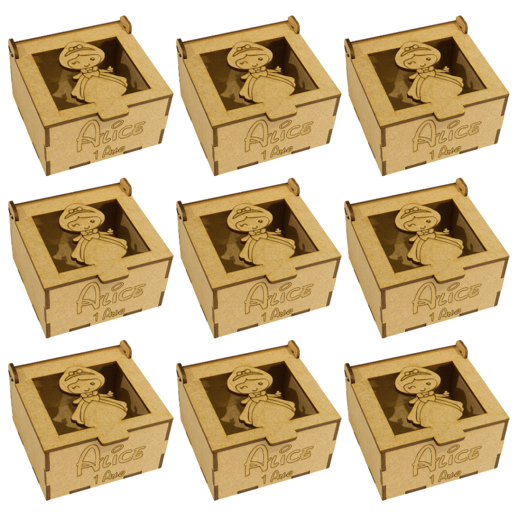 Kit 10 Caixas MDF Personalizadas Branca de Neve Baby Lembrancinhas Festa Infantil Aniversário Decoração Mesa em Oferta na Shopee