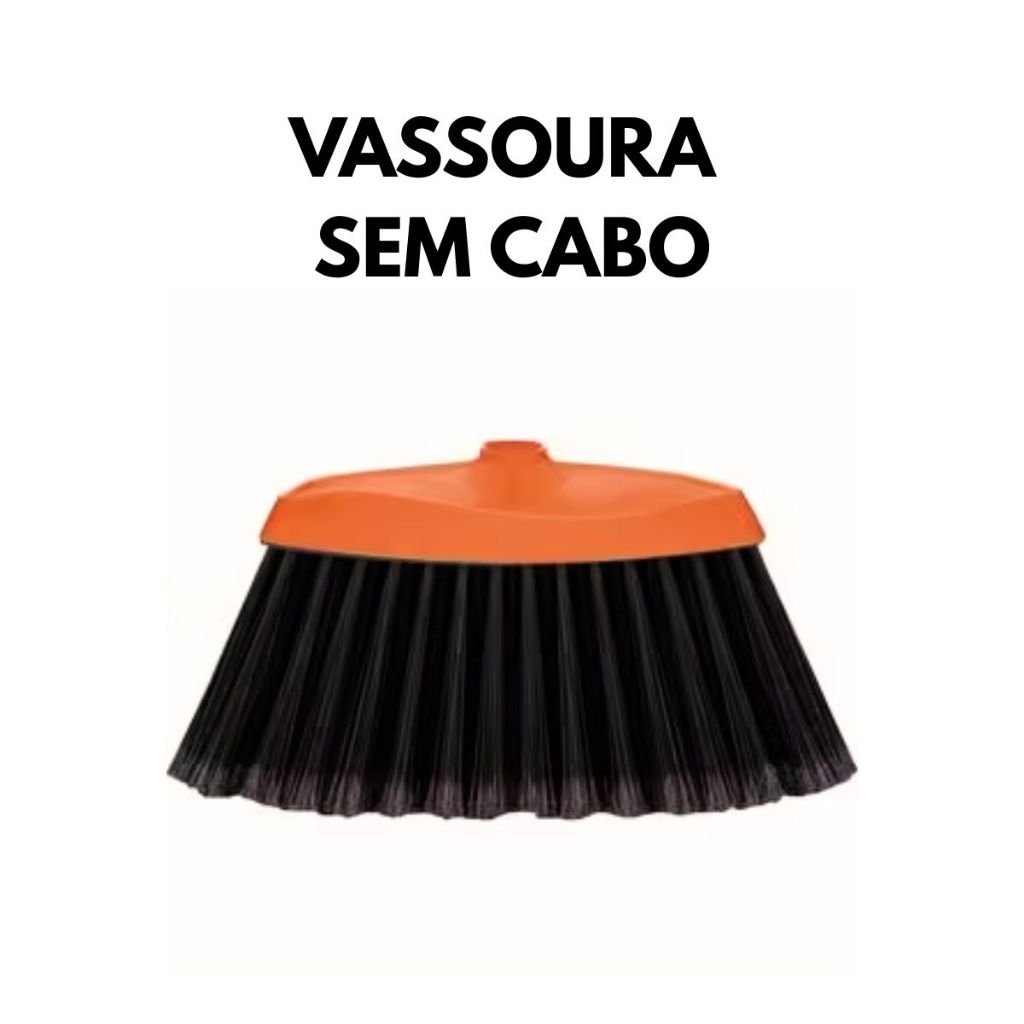 Vassoura Condor Multiuso Sintético SEM CABO Uso Interno e Externo 26cm
