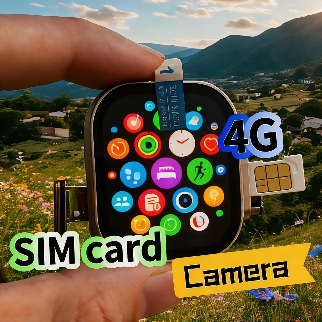 BW10 Pro 4G Smartwatch 2.01 Polegadas Com Longa Duração De Bateria E Função De Câmera em Oferta na Shopee