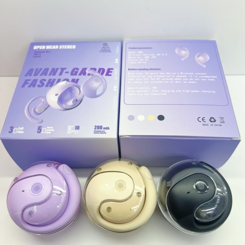 Fone de ouvido Sem fio Bluetooth Suporte Orelha Pendurada Anti-queda TWS Ergonômico em Oferta na Shopee