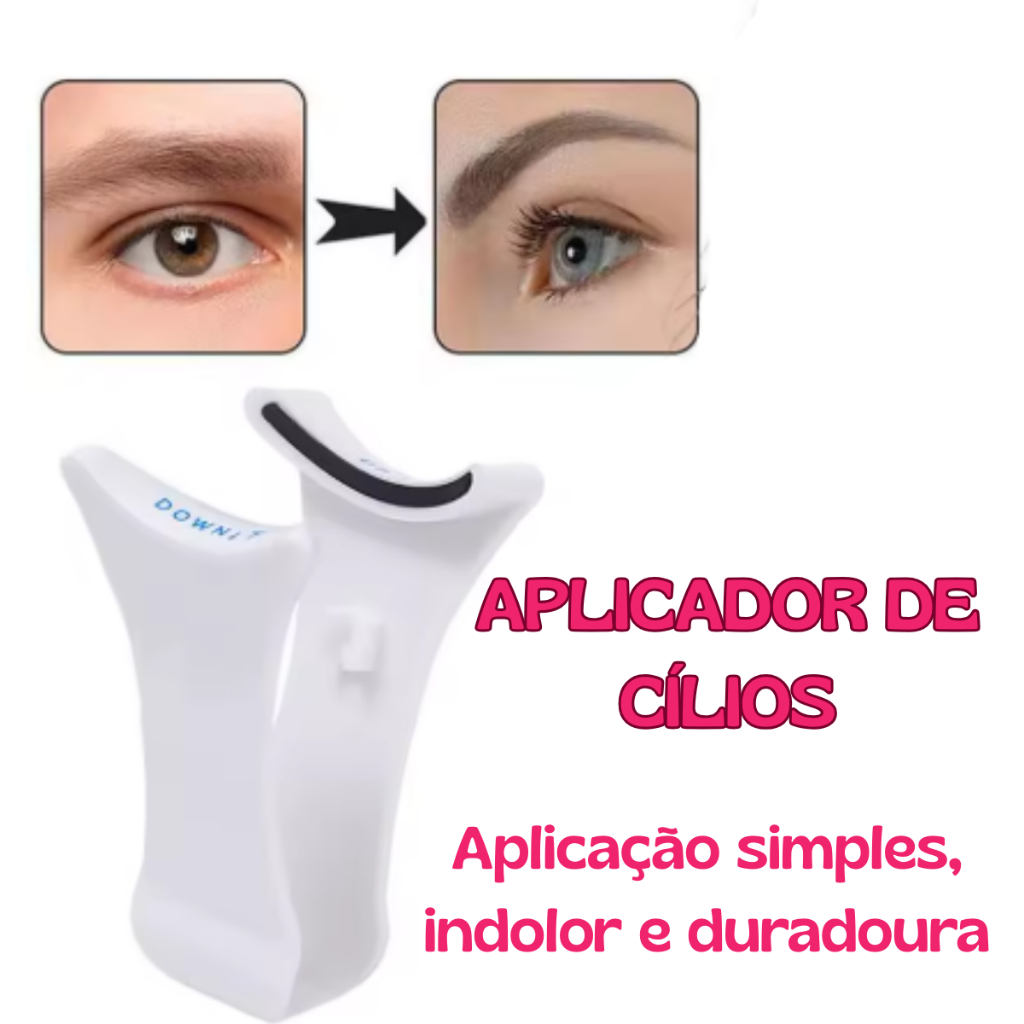 Aplicador Clip De Cílios Magnético Pinça Ferramenta De Maquiagem