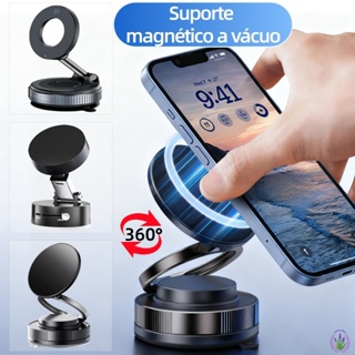 360 ° Rotação Dupla Face Vácuo Magnético Carro Montado Suporte Multifuncional Dobrável Do Telefon em Oferta na Shopee
