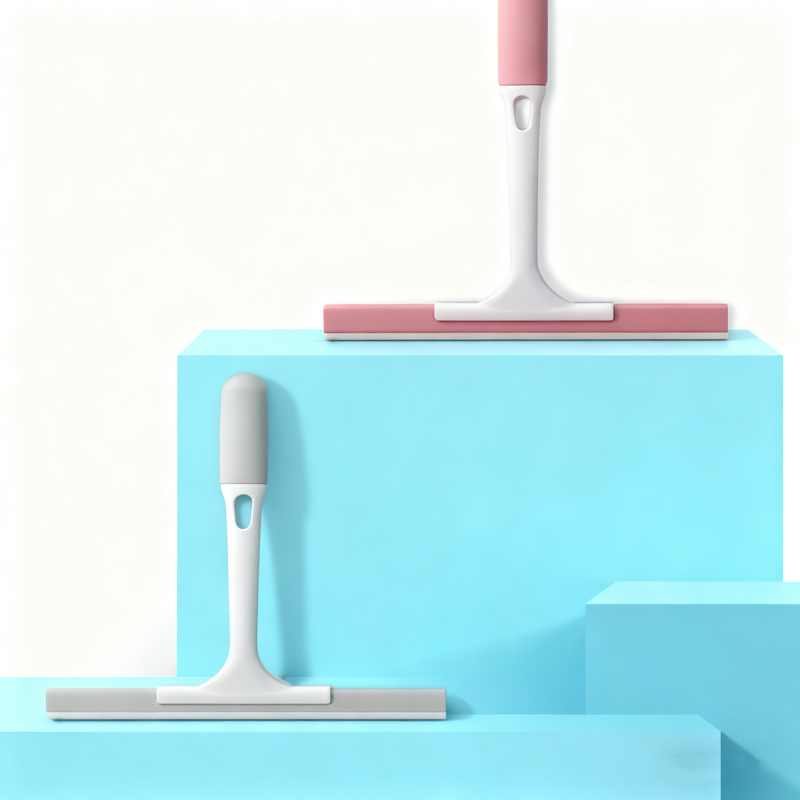 Rodo Mágico de Silicone 2 em 1 para Limpeza de Vidros e Pisos Secos e Molhados Uso Duplo