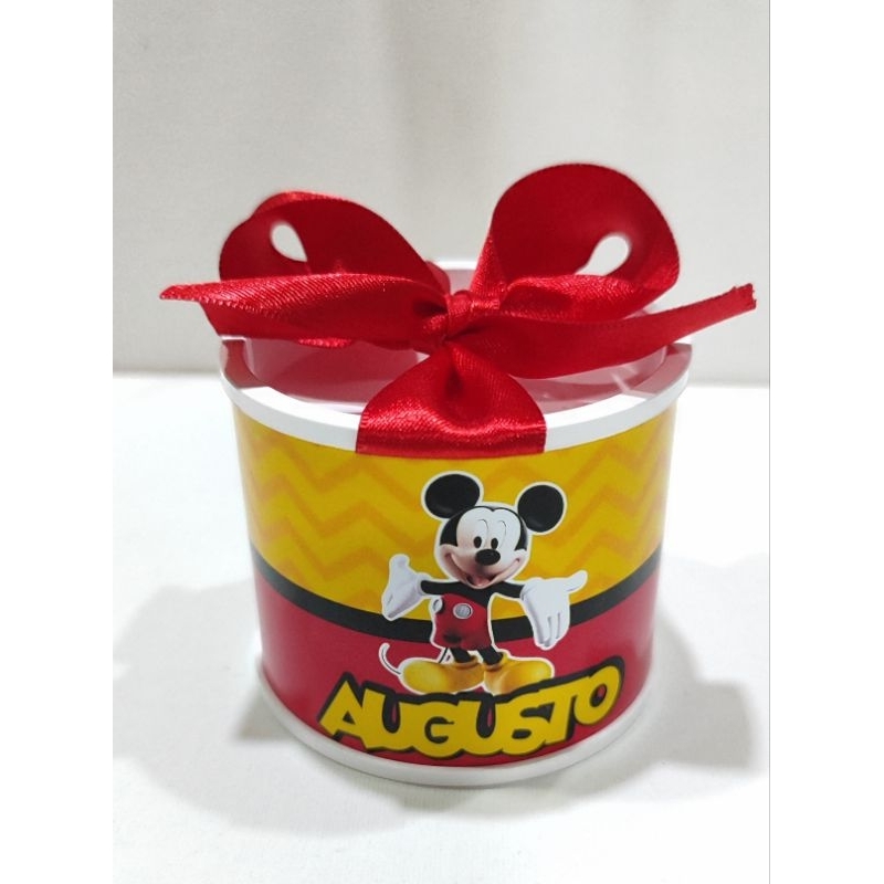 Kit 10 Tubolatas Personalizadas 5x6 - Lembrancinha Maternidade MICKEY 2 /Festa Infantil - DIVERSOS TEMAS