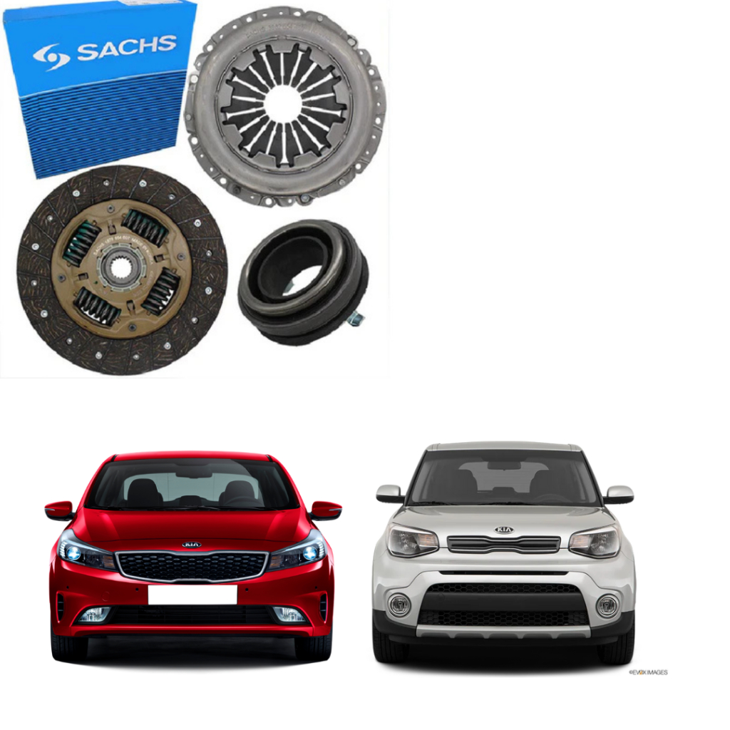 Kit Embreagem Kia Cerato Soul 1.6 16v 2009 2010 2011 2012 2013 2014 2015 2016 a 2019 Original Sachs