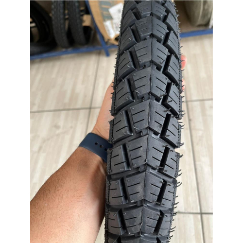 Pneu dianteiro 80-100/18 trekker phanter (aplicação com câmara)