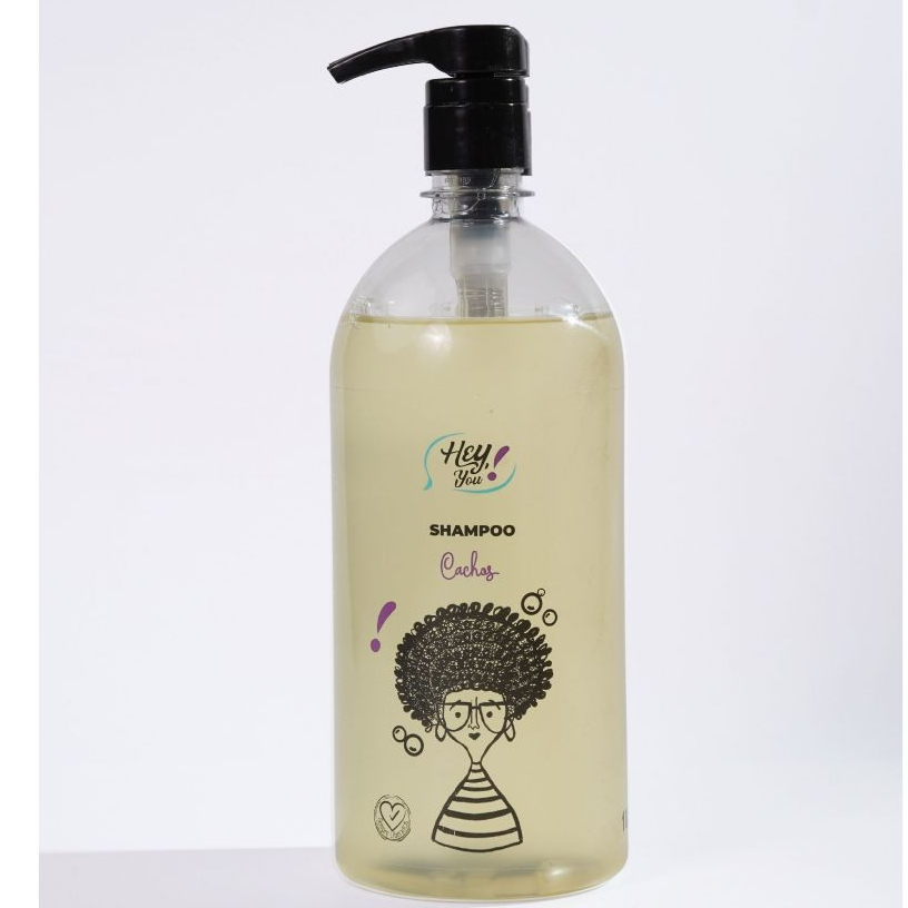 Shampoo Low Poo Limpeza Profunda – cachos, crespos e ondulados - Hey, Afrodite! 1 Litro