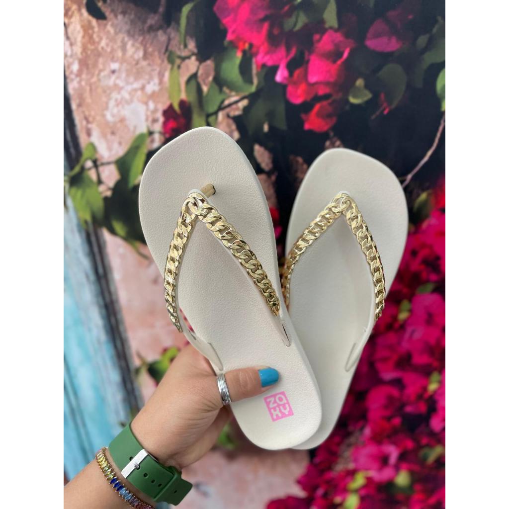 Chinelo Zaxy Hype Off White