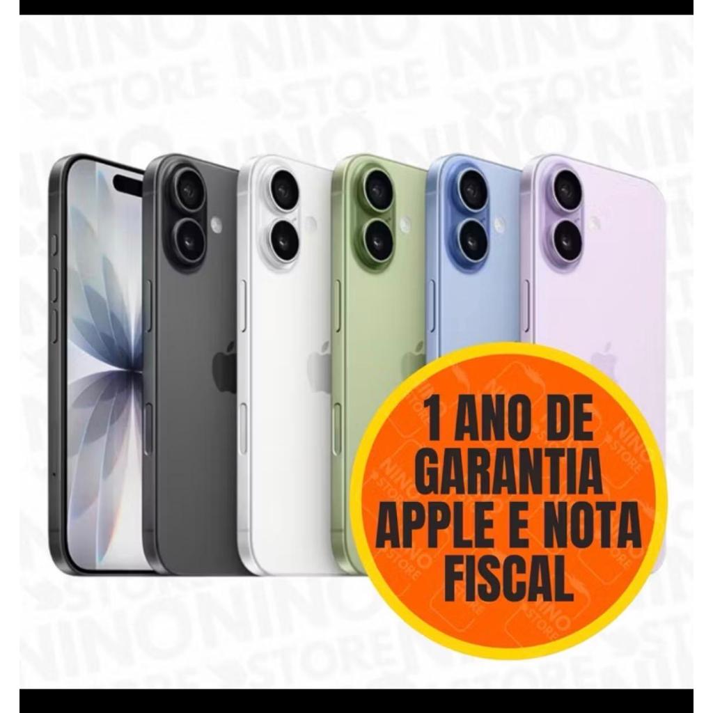 Celular iPhone 17 AZUL 256GB 5G E-SIM Original Novo Lacrado com Garantia Apple de 1 ano com Nota Fiscal