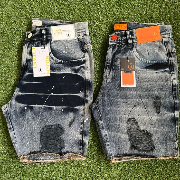 Bermuda Jeans Masculina Jogador Curta KIT 2 peças original em Oferta na Shopee