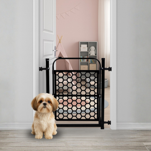 Grade Portão Pet Cachorro 78cm A 83cm Cercado de Proteção Reforçado Branco em Oferta na Shopee