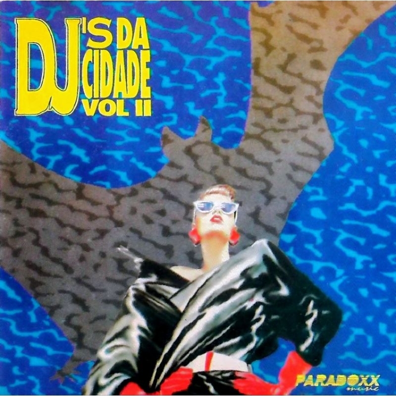 CD DJ's da Cidade Vol. 2 - Paradoxx Music - Original Usado - Flash Dance House 90's raro
