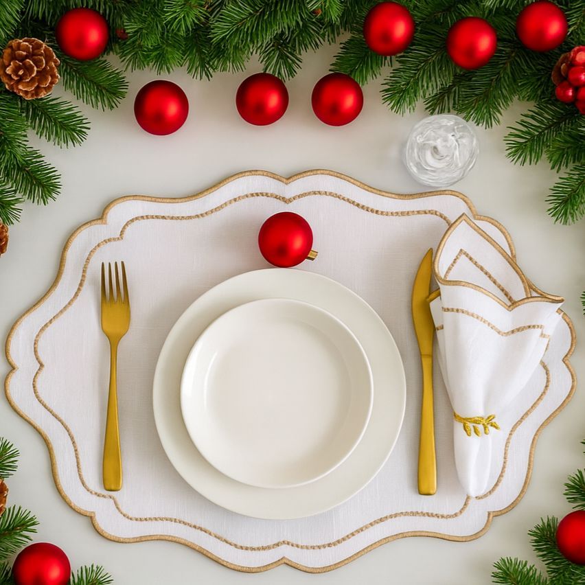 Guardanapo Branco com Dourado: Onde Comprar | BuscaProdutos