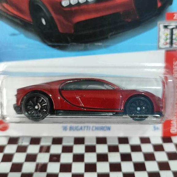 Hot Wheels 16 Bugatti Chiron (Ano 2024) - Quater Mile Heroes