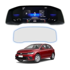 Película Protetora Para Painel Digital VW Polo Comfortline