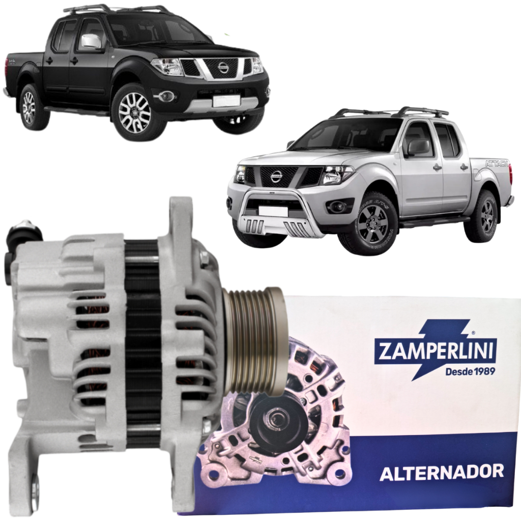 Alternador 100a 12v Nissan Frontier 2.5 16v SLE 2007 2008 2009 2010 2011 2012 2013 2014 A3TG2681 em Oferta na Shopee