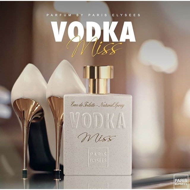 Vodka Miss Paris Elysees Perfume 100ml em Oferta na Shopee