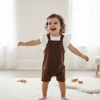 MACACÃO INFANTIL MENINA E MENINA MACACÃO BEBÊ JARDINEIRA INFANTIL MENINA E MENINO 100% ALGODÃO NATAL em Oferta na Shopee