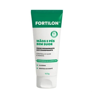 Creme Antitranspirante Dailus Fortilon Mãos e Pés Sem Suor 100g em Oferta na Shopee