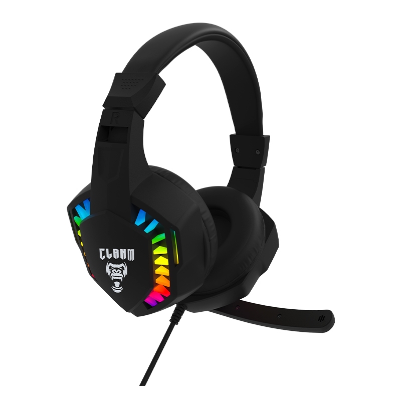 Headset Gamer preto para jogos online e reuniões produto de alta qualidade premium para jogar games