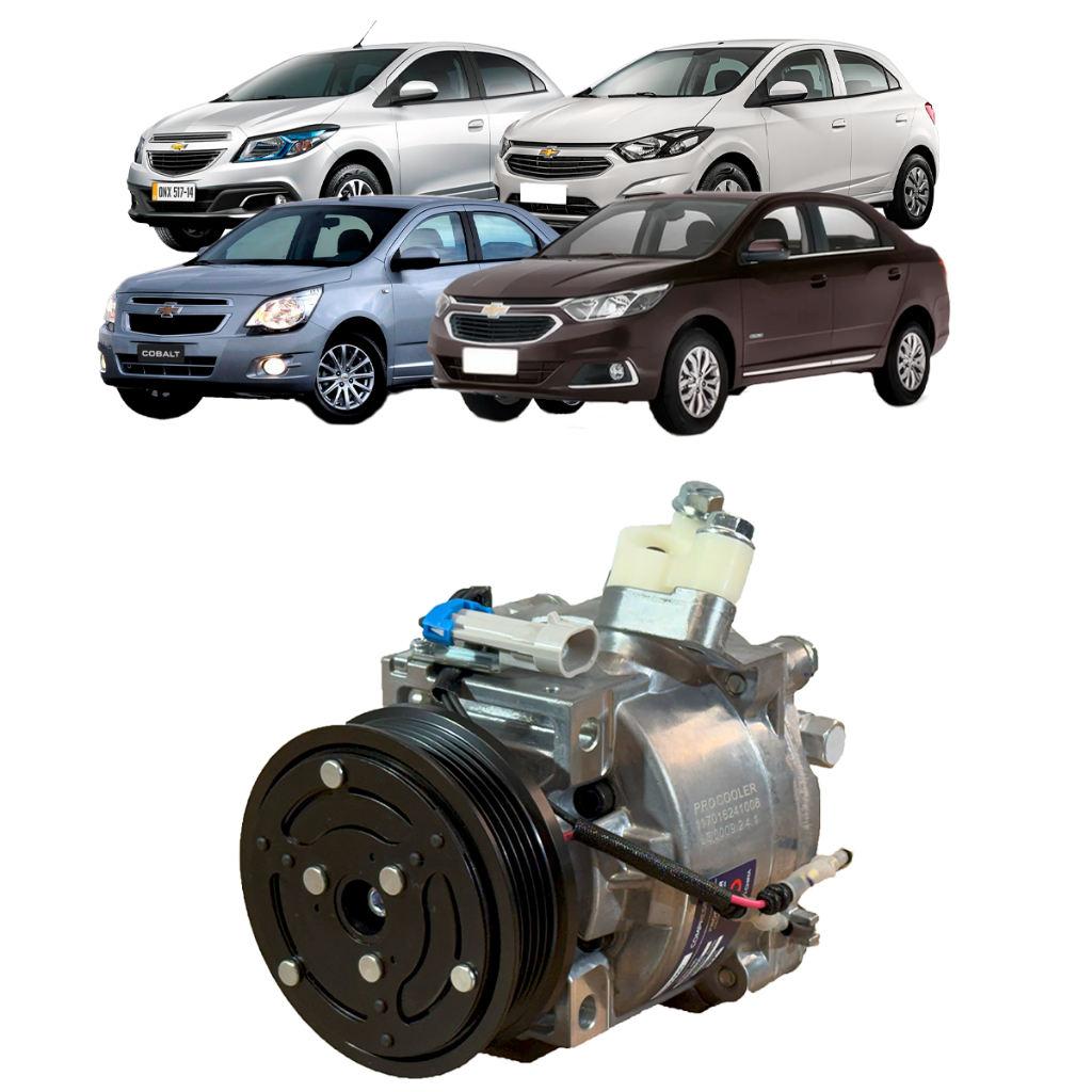 Compressor GM Chevrolet Cobalt Onix Prisma 2012 a 2019