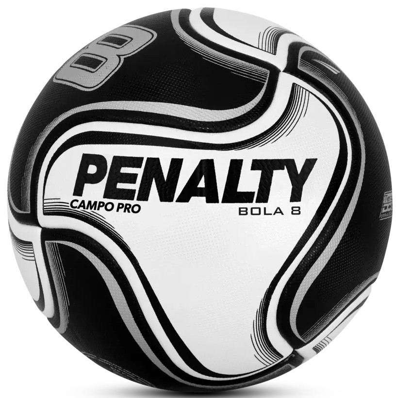 Bola Campo 8 Pro XXI Preto/Branco Penalty