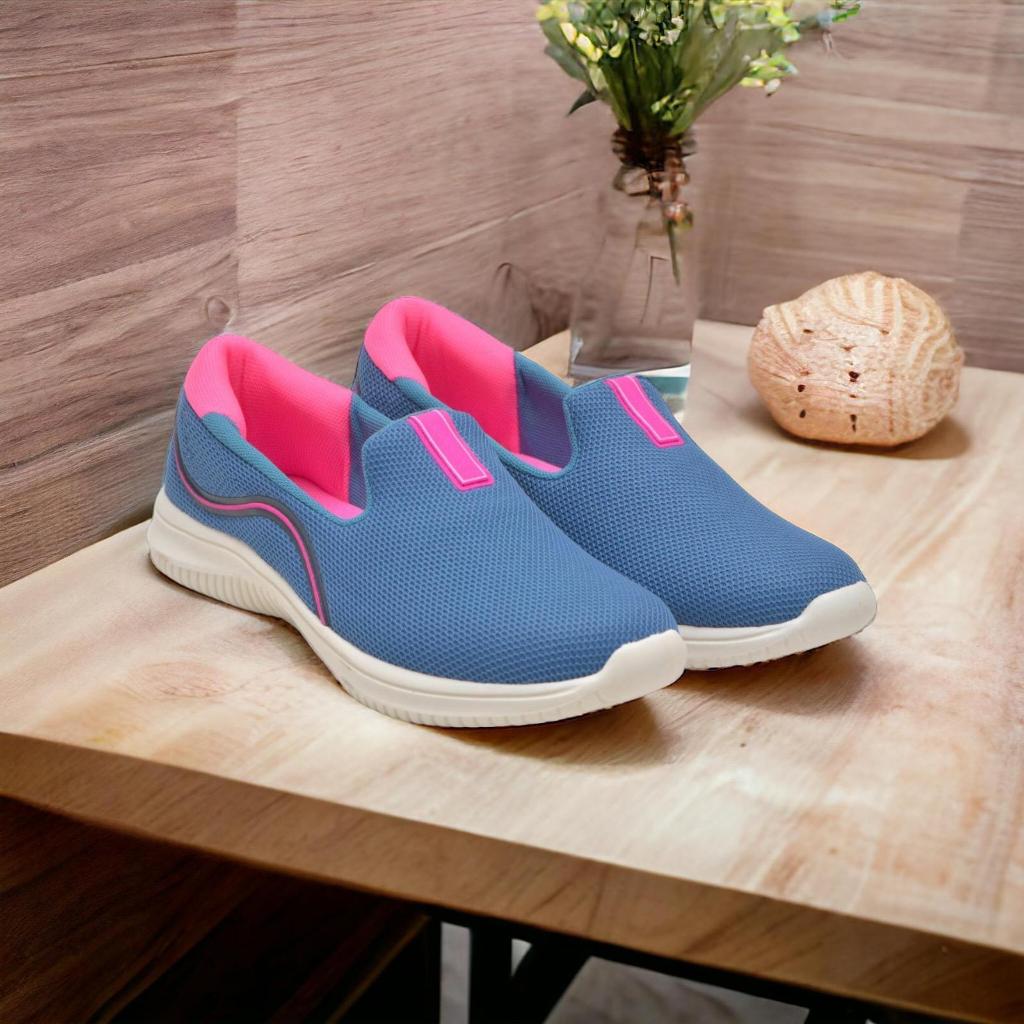 sapatilha feminina ortopédica calce fácil tênis confortável em Oferta na Shopee