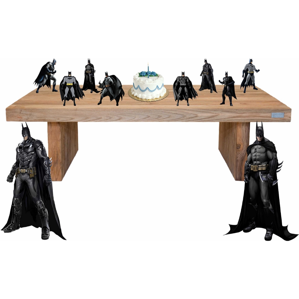 BATMAN PRETO KIT DISPLAY 8 MESA 2 CHAO