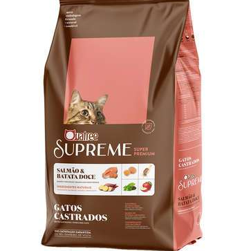 Ração Quatree Supreme Gato Castrado Salmão 10,1 Kg