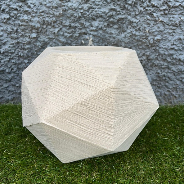 Vaso para Plantas em Polietileno Esfera Diamante N3